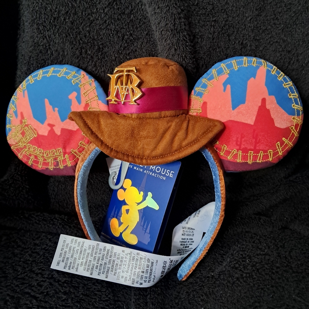 Mickey Main Attraction Thunder Mountain Ears